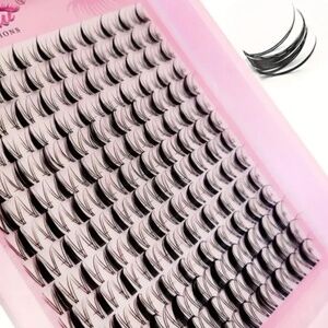 Anime D Curl Lash Clusters DIY